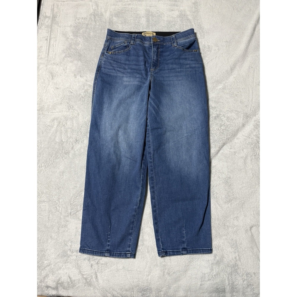 Democracy‎ Jeans Womens 8 Blue Baggy High Rise Skater Relaxed 31x26